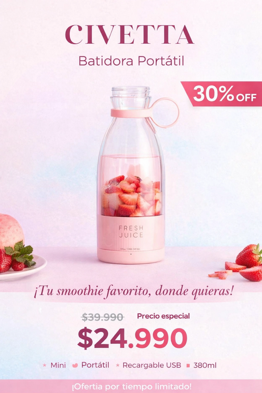 BATIDORA PORTÁTIL CIVETTA