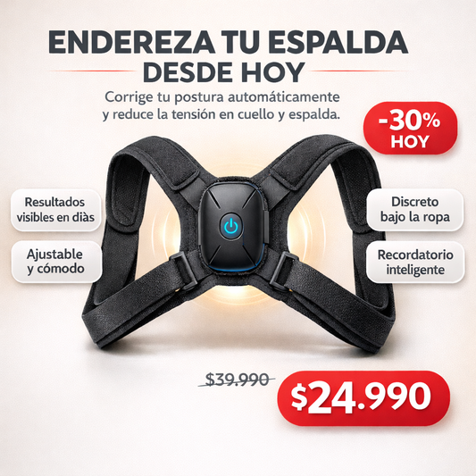 ErgoSmart Pro (corrector de postura inteligente)
